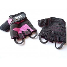 Women's Weight Lifting Gloves Best Ladies Pink Gym Gloves-Tight Fit - Non-Slip Grip Great Gloves GG-041